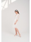 Sukienka bawełniana eleni biała