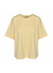 Letni T-shirt Agis żółty oraz biały