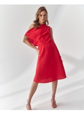 Dress Harlem red